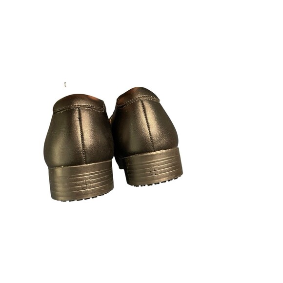 Women’s Shoes For Crews Riley Slip On Leather Dress Shoe Non Slip Size 10 Wide - Picture 6 of 12